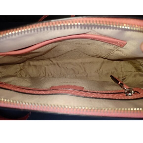Calvin Klein Crossbody Bag 👛 | 11.5" wide, 7.5" high, 2.75" deep | Coral - Picture 3 of 5